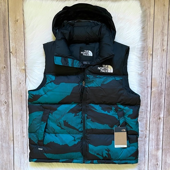 The North Face Men’s Printed Nuptse Vest - Picture 4 of 9